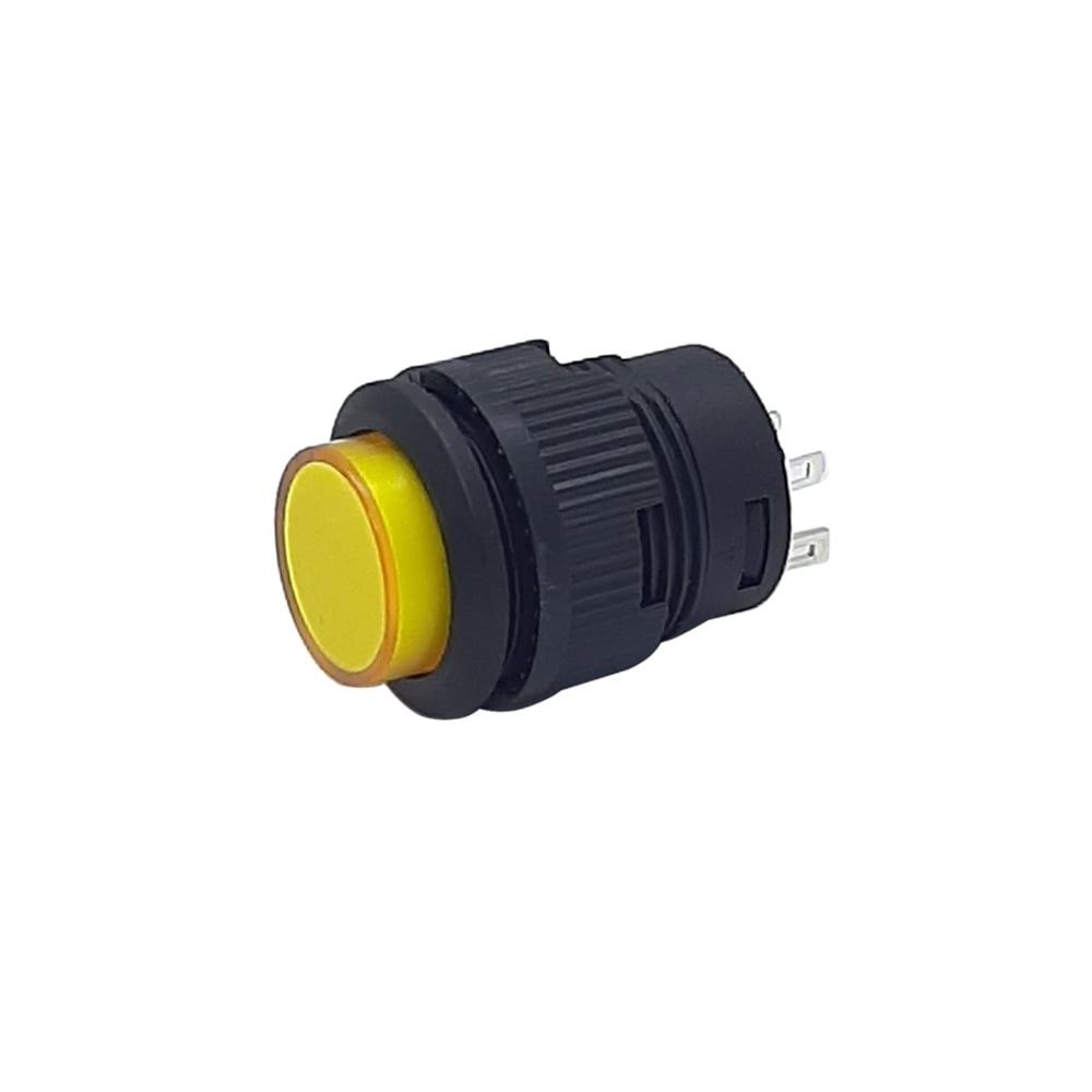 16MM PLASTİK LEDLİ KALICI KIRMIZI BUTON
