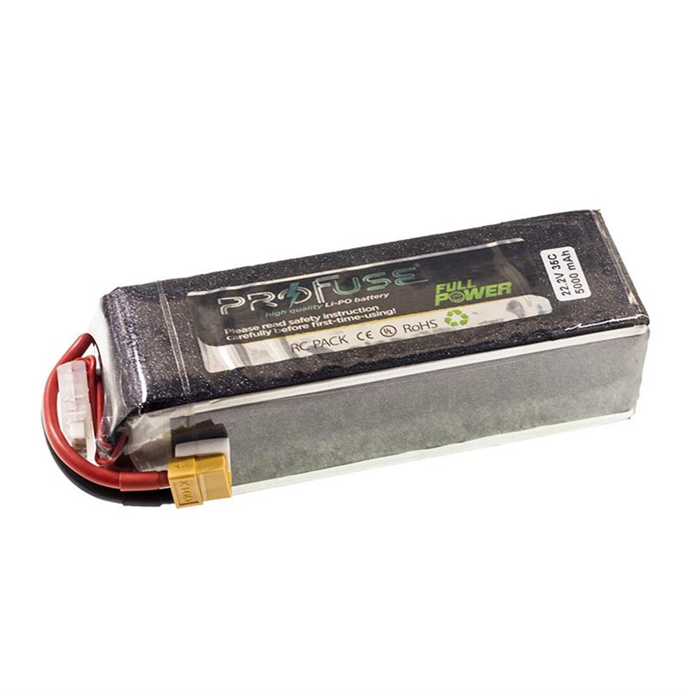 22.2 V 6S Lipo Batarya 5000 mAh 35C