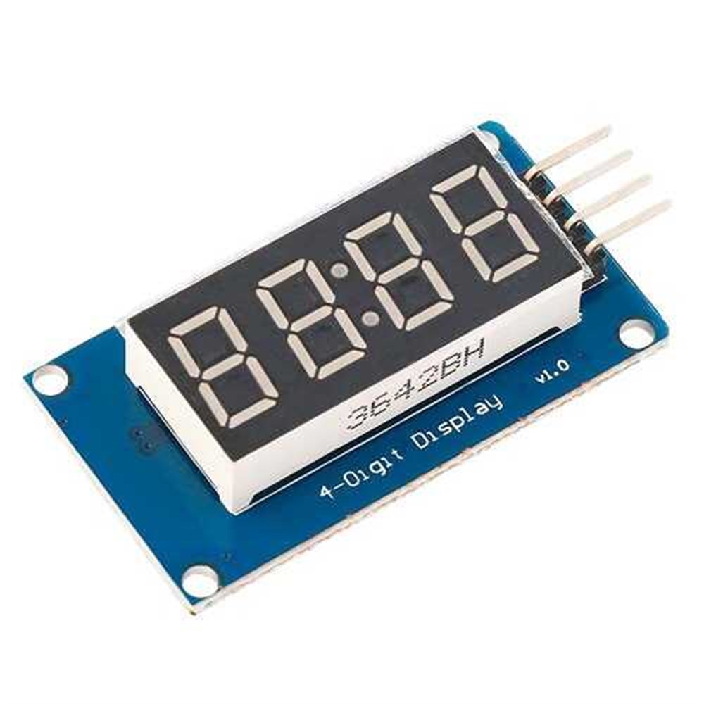 4lü 7-Segment TM1637 Kırmızı Display Modülü