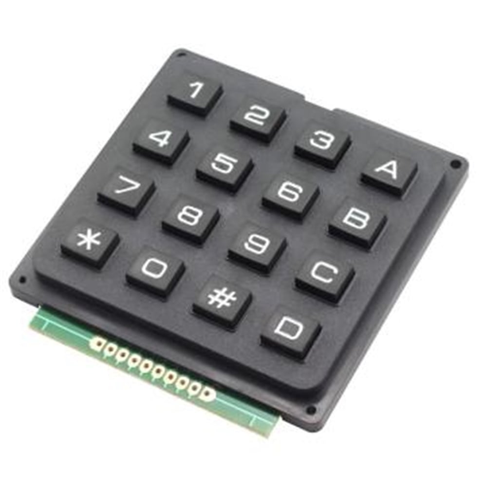 4x4 Siyah Tuş Takımı