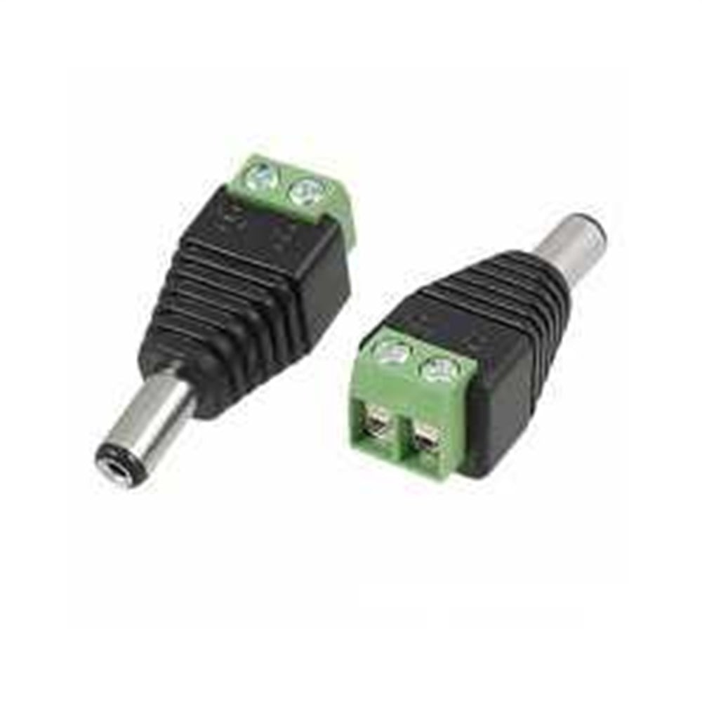 5.5*2.1mm Kamera için DC Power Erkek Plug Jak Adaptör Konnektör Plug