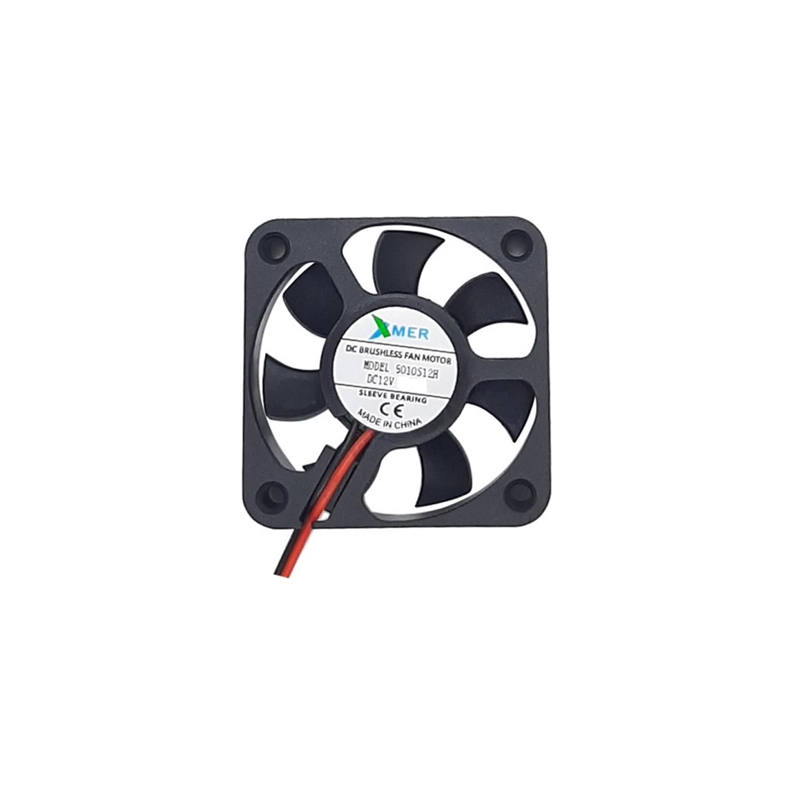 50X50X10mm 12V 0.11A 2P XMER FAN