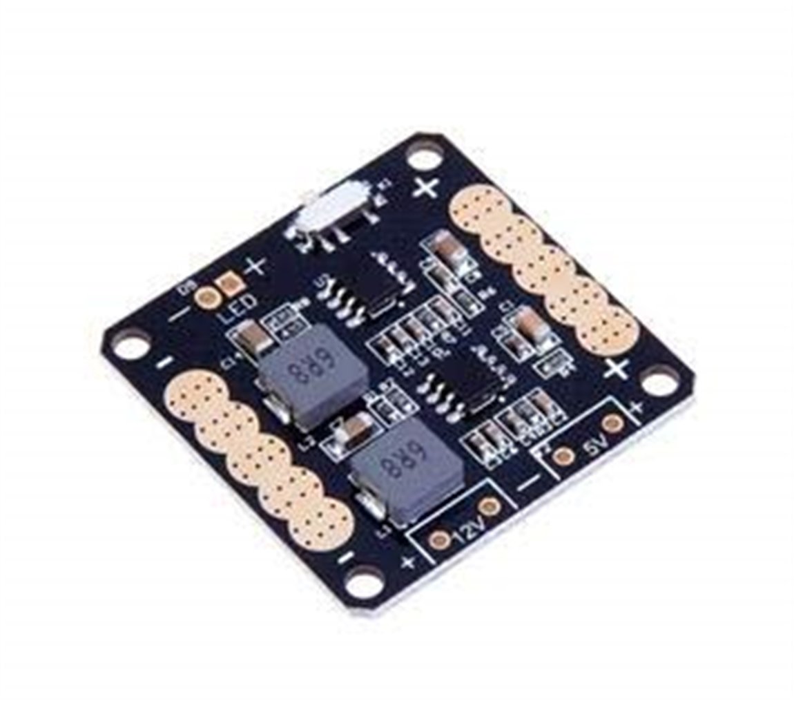 5V 12V LED anahtarlı BEC çıkışlı CC3D güç dağıtım panosu