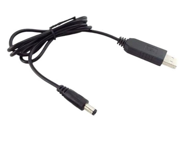 5V 2A'dan 9V 1A'ye USB Güçlendirici 1 Metre Kablo (2.1mm Jaklı LED'siz)5V 2A'dan 9V 1A'ye USB Güçlendirici 1 Metre Kablo (2.1mm Jaklı LED'siz)
