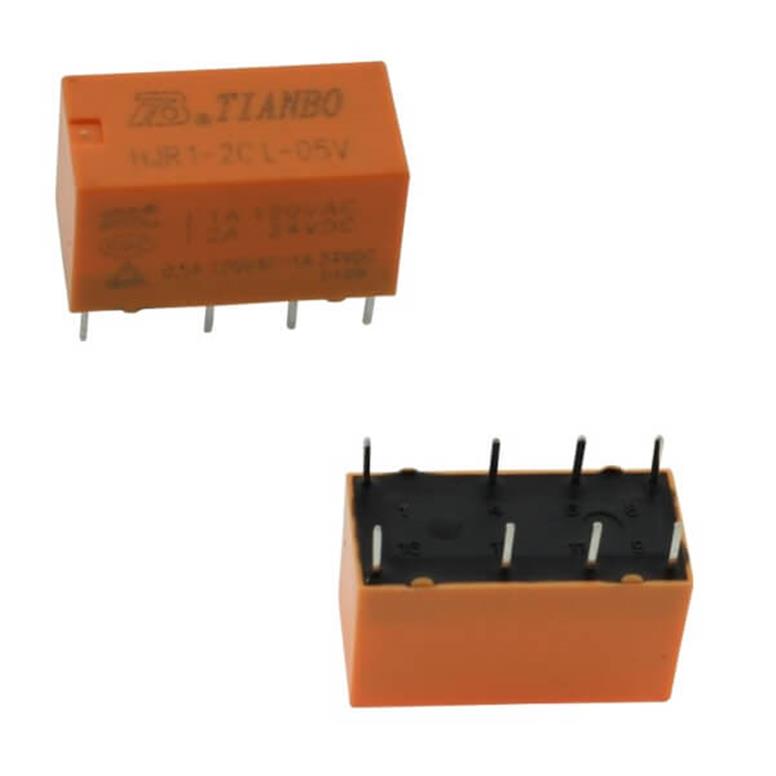 5V Tianbo Telekom Röle (5V 2A) - HJR1-2C-L-05VDC-S-ZY5V Tianbo Telekom Röle (5V 2A) - HJR1-2C-L-05VDC-S-ZY
