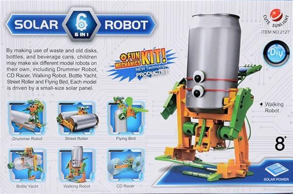 6'lı Solar Robot Kiti