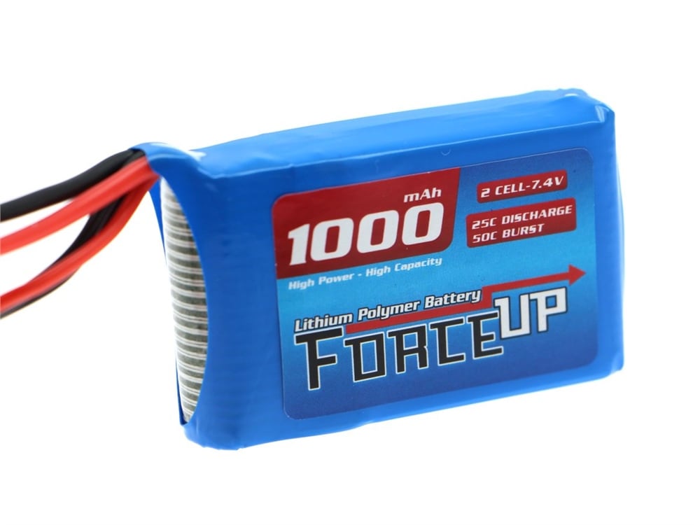 7.4V Lipo Pil 1000mAh