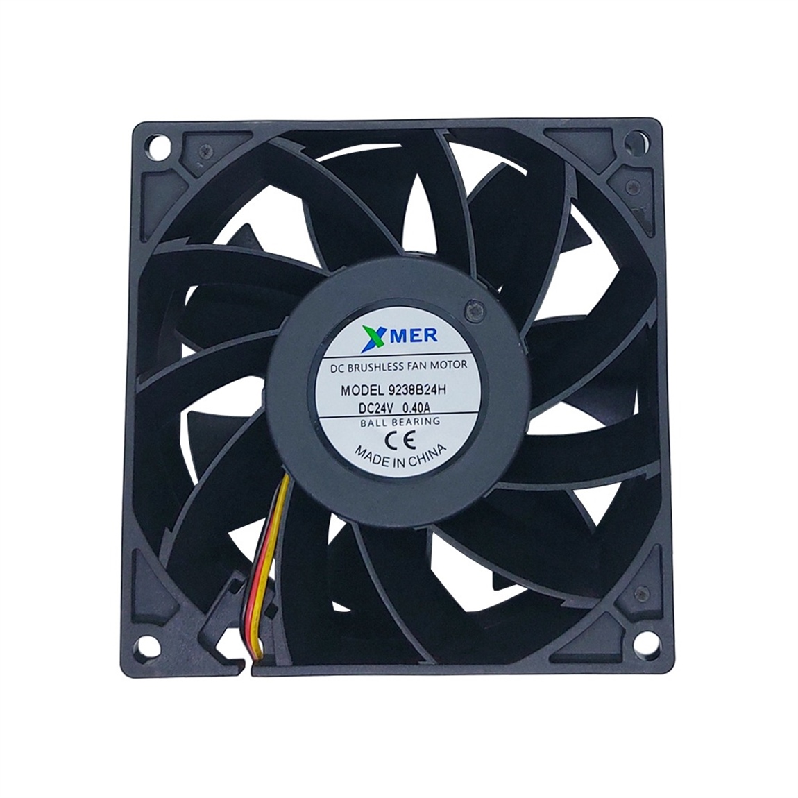 92X92X38mm RULMANLI 24V 0.40A 3P XMER FAN
