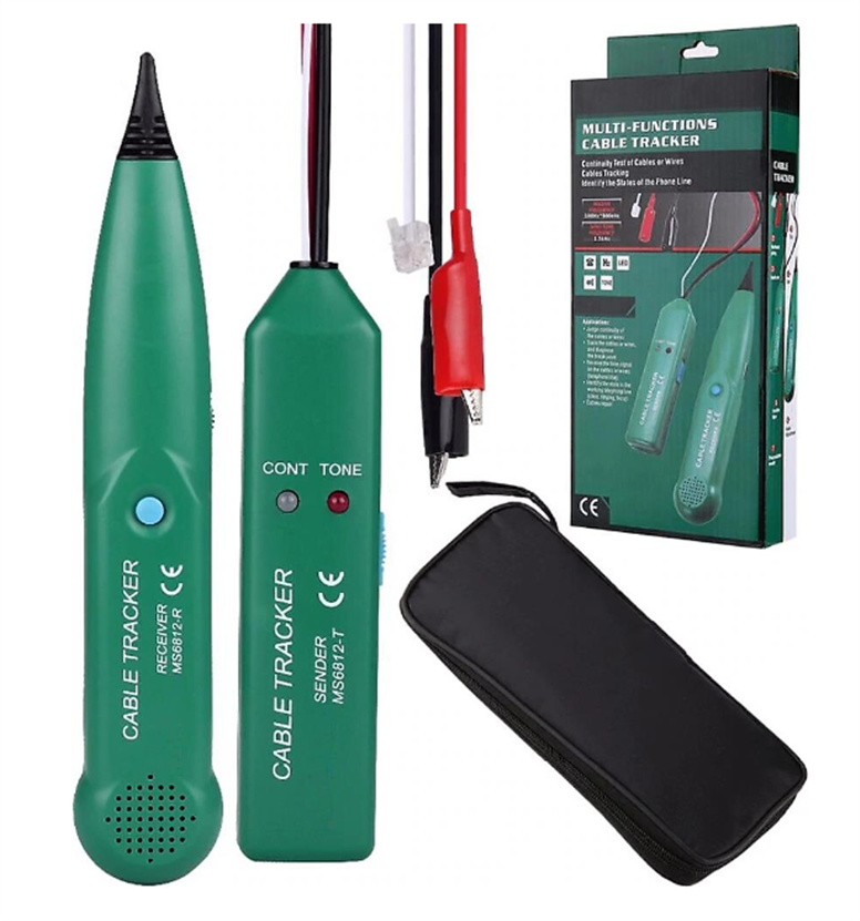 AIMOMETER MS6812 Kablo İzleyici Network Test Cihazı (9V Pilli)AIMOMETER MS6812 Kablo İzleyici Network Test Cihazı (9V Pilli)