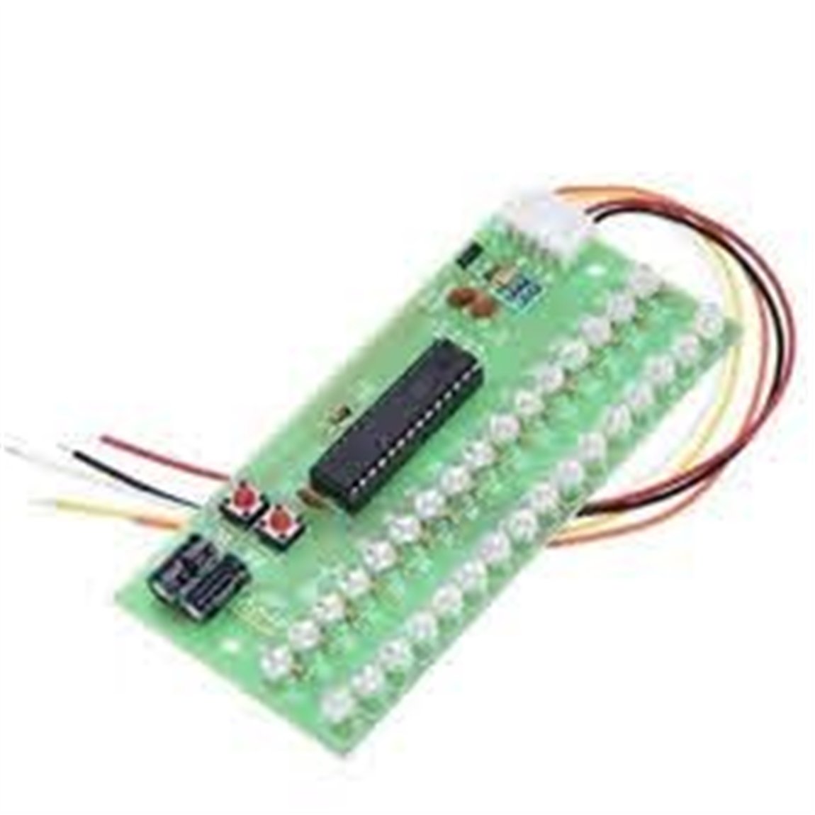 Arduino MCU 8V-12V Ayarlanabilir 16 Yeşil LED Ekranlı VU MetreArduino MCU 8V-12V Ayarlanabilir 16 Yeşil LED Ekranlı VU Metre