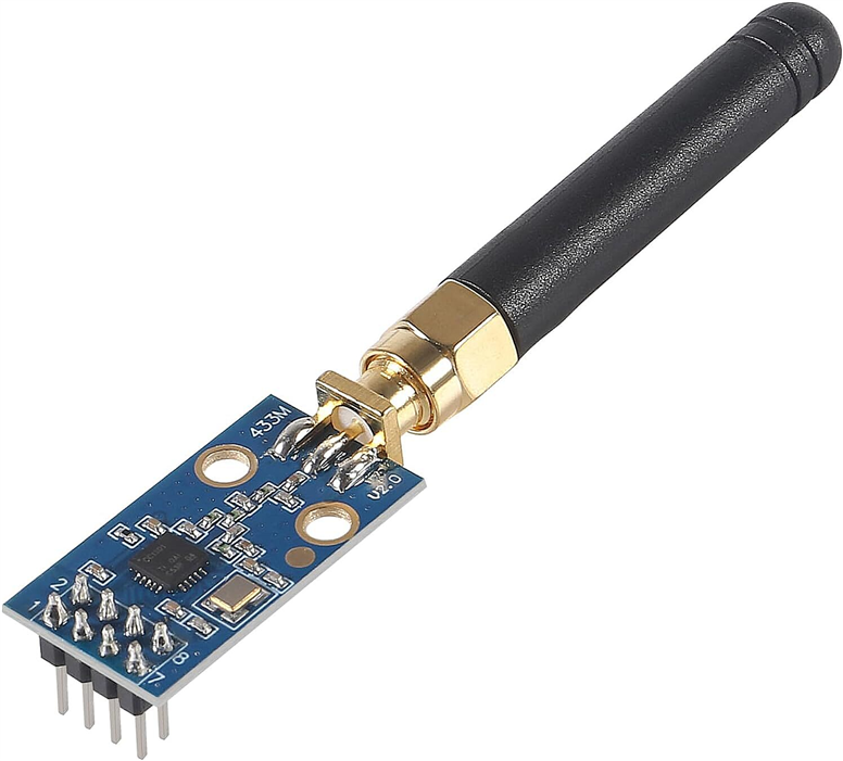CC1101 433MHz SPI Kablosuz RF Alıcı Verici Modülü – Uzun Menzilli Wireless TransceiverCC1101 433MHz SPI RF Alıcı Verici Modülü | Robo Dünya