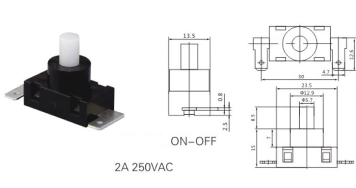 ÇIT ÇIT ANAHTAR 90'C BACAKLI