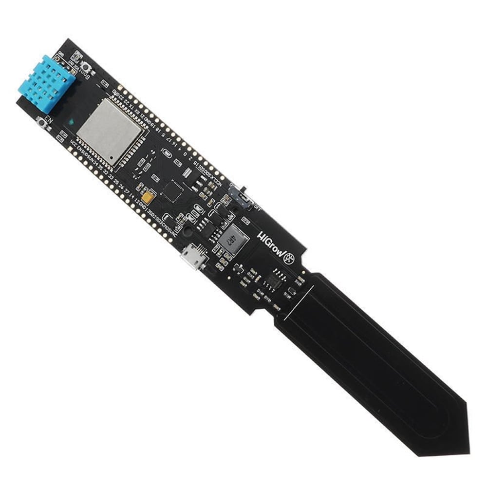ESP32 DHT11 CP2104 WiFi ve Bluetooth Kontrollü Toprak Sıcaklık ve Nem Sensör Modülü