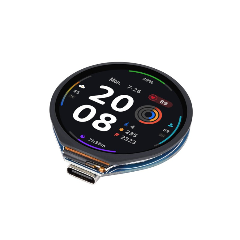 ESP32-S3 1.28 İnç Yuvarlak Dokunmatik LCD Geliştirme Kartı – İvmeölçer ve Jiroskop SensörlüESP32-S3 1.28 İnç Yuvarlak Dokunmatik LCD Geliştirme Kartı – İvmeölçer ve Jiroskop Sensörlü