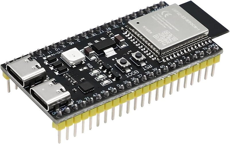 ESP32-S3 N16R8 WiFi ve Bluetooth Geliştirme KartıESP32-S3 N16R8 WiFi ve Bluetooth Geliştirme Kartı - Robo Dünya