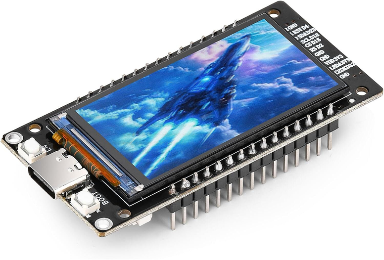 ESP32-WROOM-32 1.9 İnç 170x320 IPS LCD Ekranlı WiFi Bluetooth Geliştirme Kartı – USB Type-C, CH340ESP32-WROOM-32 1.9 İnç IPS Ekranlı Kart | Robo Dünya