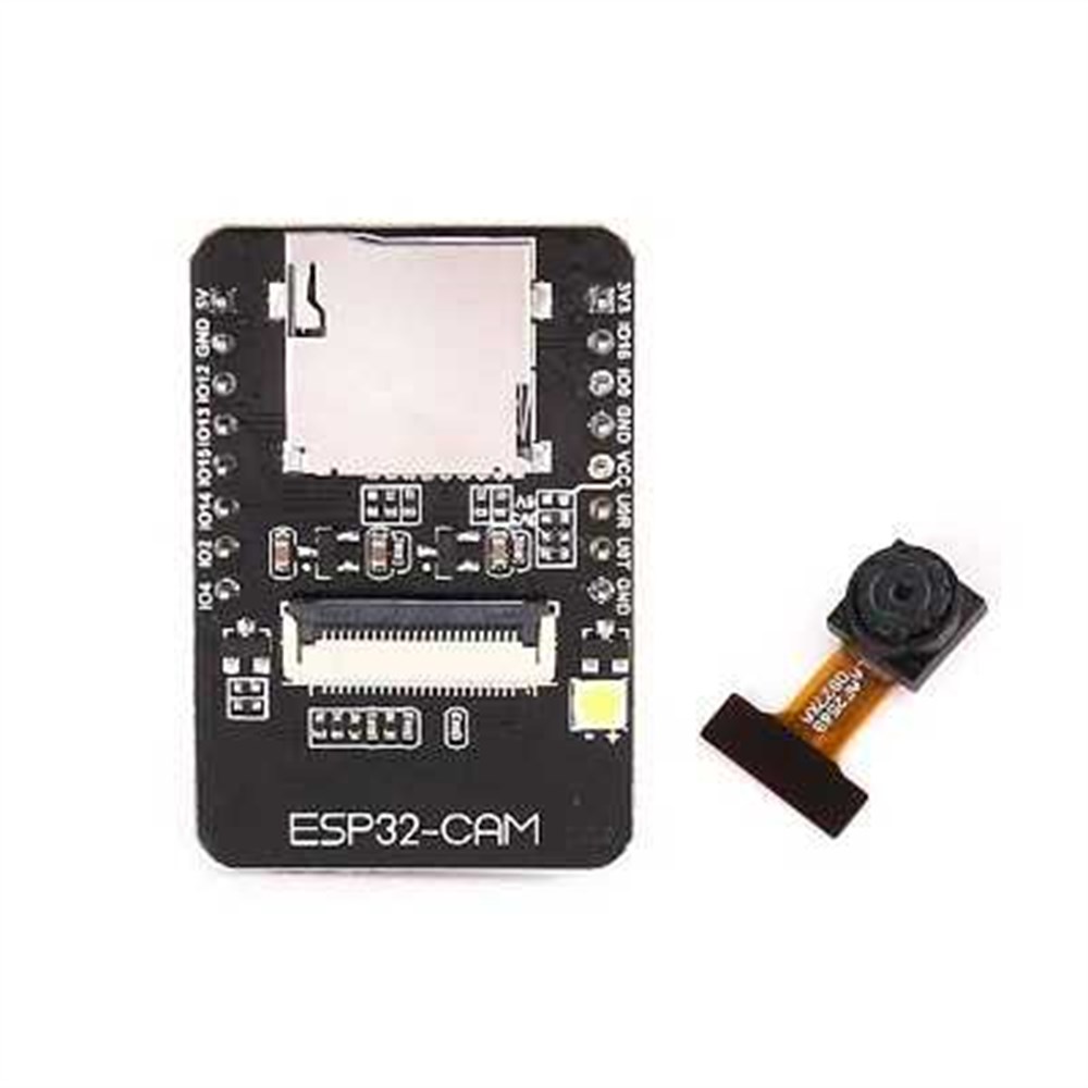 ​ESP32‐CAM WiFi Bluetooth Geliştirme Kartı + OV2640 Kamera Modülü