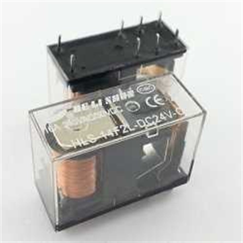 HLS-14F2L-12Volt 16Amper Şeffaf Tek Kontak Röle 8 Pin