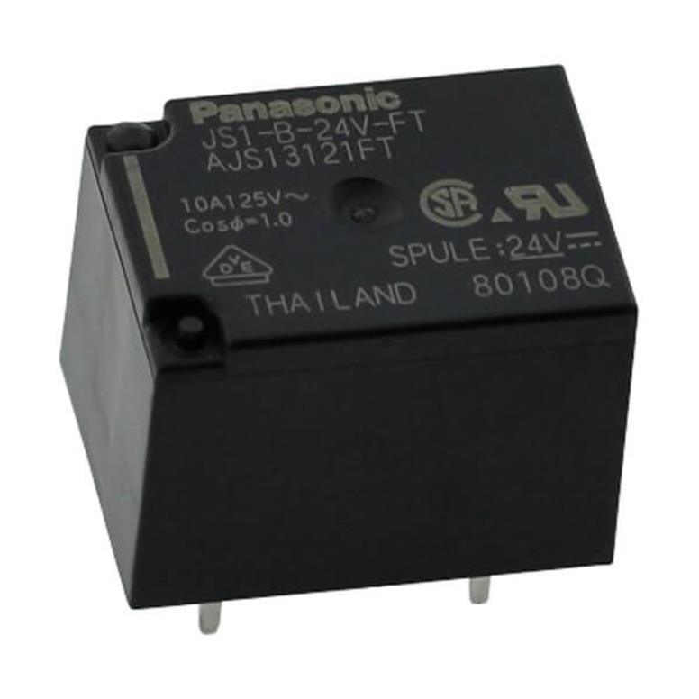 JS1-B-24V-FT Panasonic Röle (24Vdc 10A)JS1-B-24V-FT Panasonic Röle (24Vdc 10A)