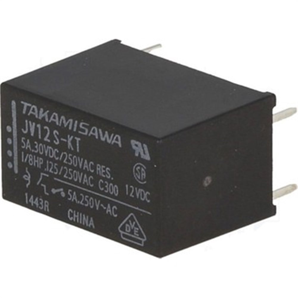 JV12S-KT 12V 4 Pin Kombi Rölesi