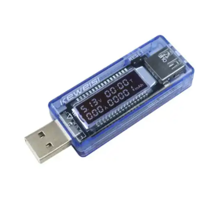 Keweisi Usb Voltmetre Ampermetre Usb Şarj Kapasitesi Test CihazıKeweisi Usb Voltmetre Ampermetre Usb Şarj Kapasitesi Test Cihazı