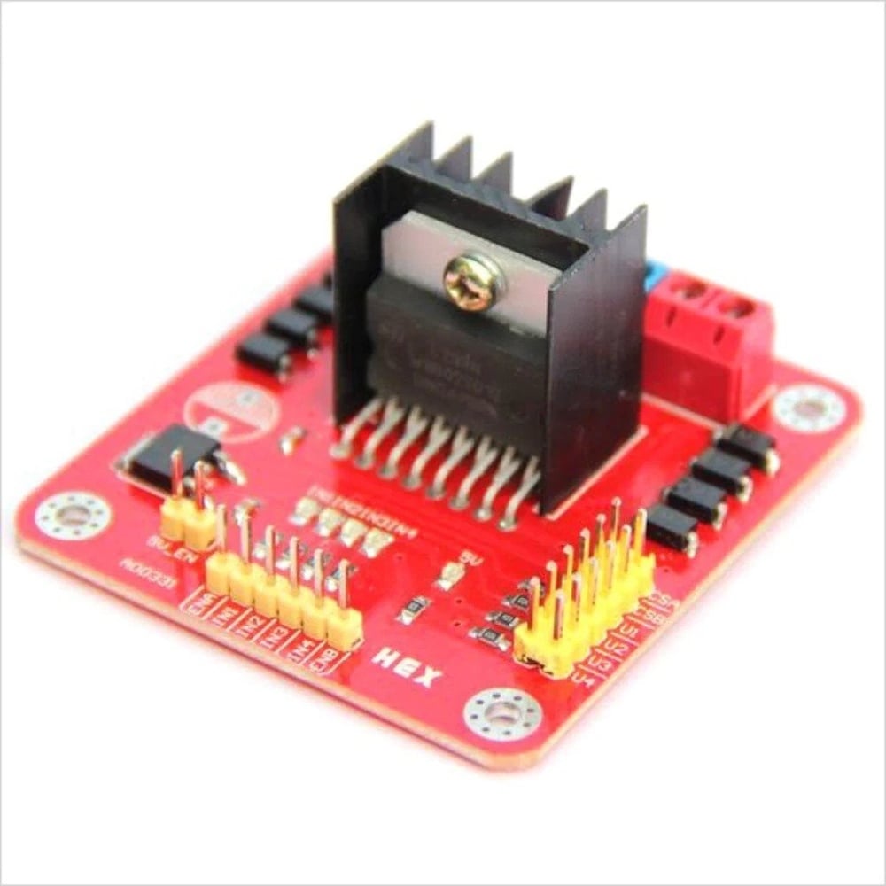 L298N Çift H Köprülü DC Step Motor Sürücü Kartı