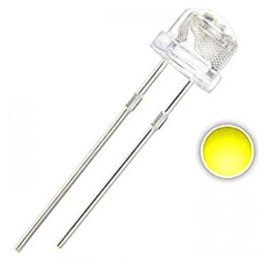 Mantar Led Sarı - 10'lu Paket