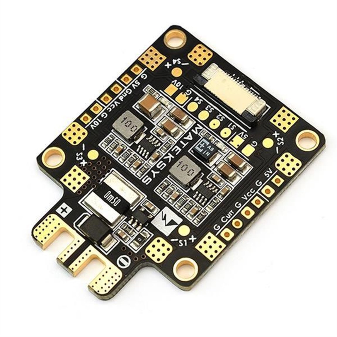 Matek FCHUB-6S w/ Akım Sensörü 184A BEC 5V & 10V 6S
