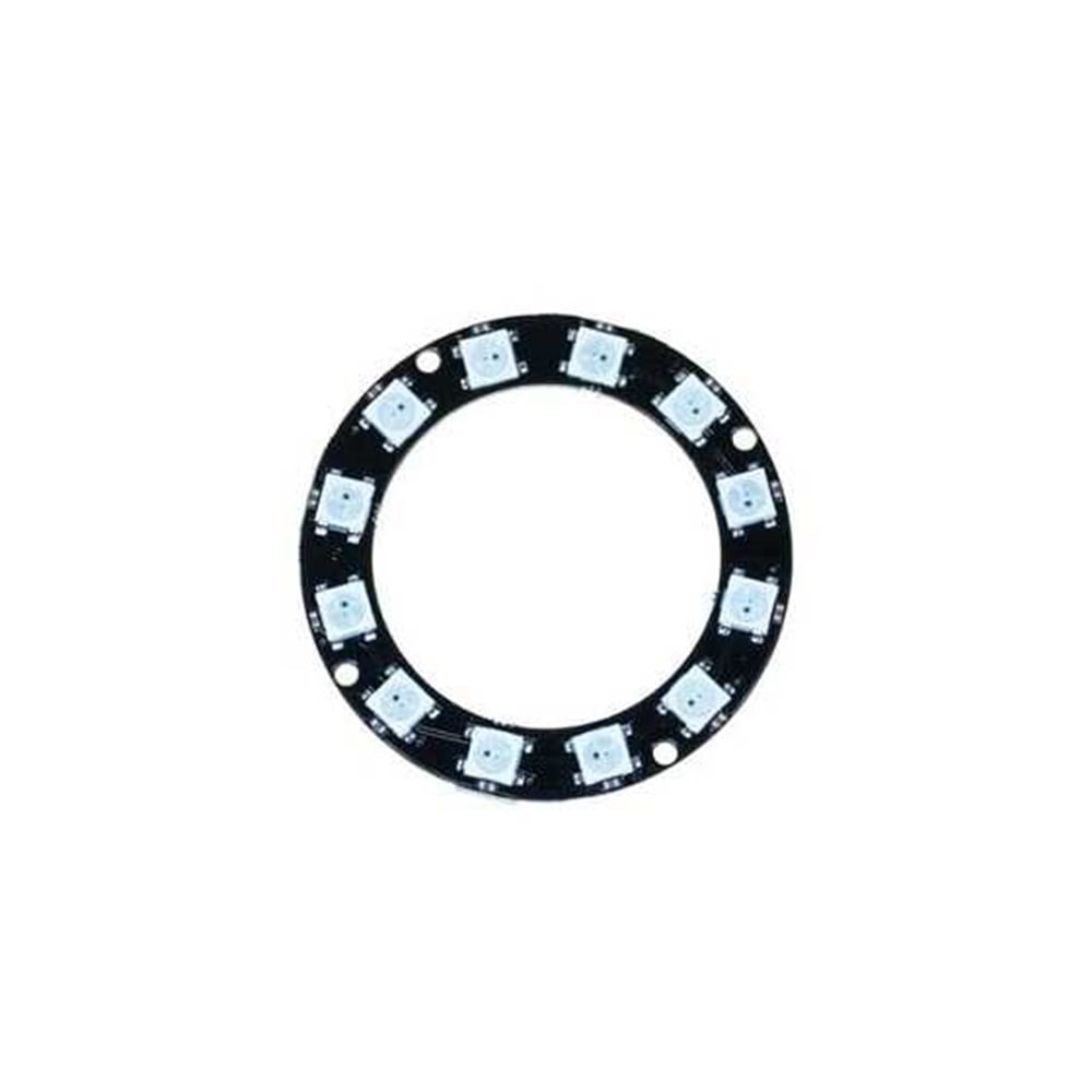 NeoPixel 12li Halka 5050 RGB Led WS2812 Mikrokontrollü
