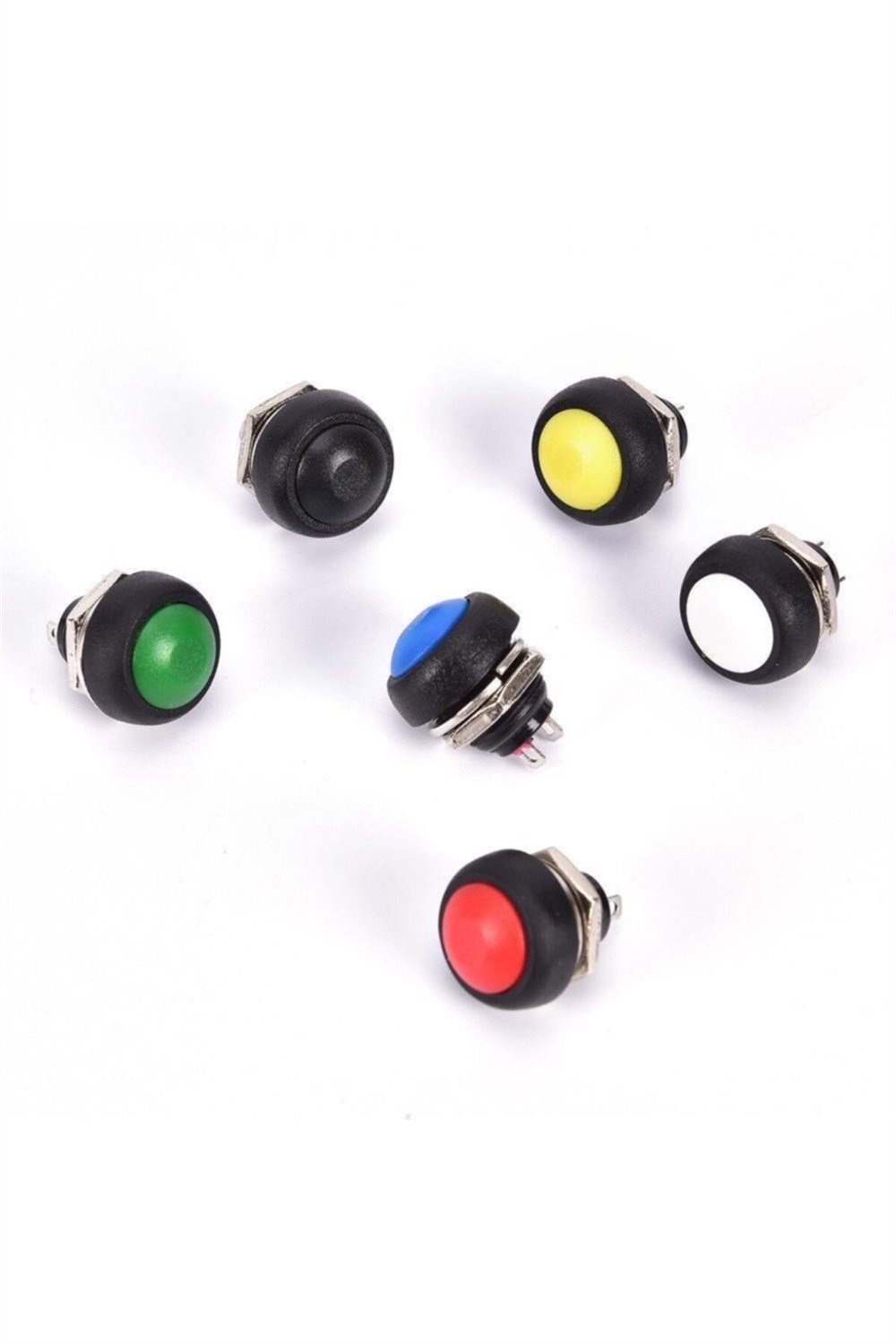 PLASTİK BUTON PBS33B KIRMIZI