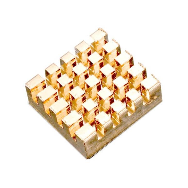 RASPBERRY Pi BAKIR SOĞUTUCU 13x12mm 10grRASPBERRY Pi BAKIR SOĞUTUCU 13x12mm 10gr