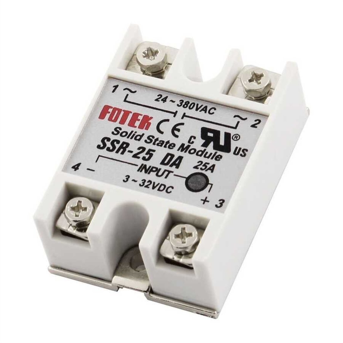 SSR-25DA Solid State Röle 25ASSR-25DA Solid State Röle 25A