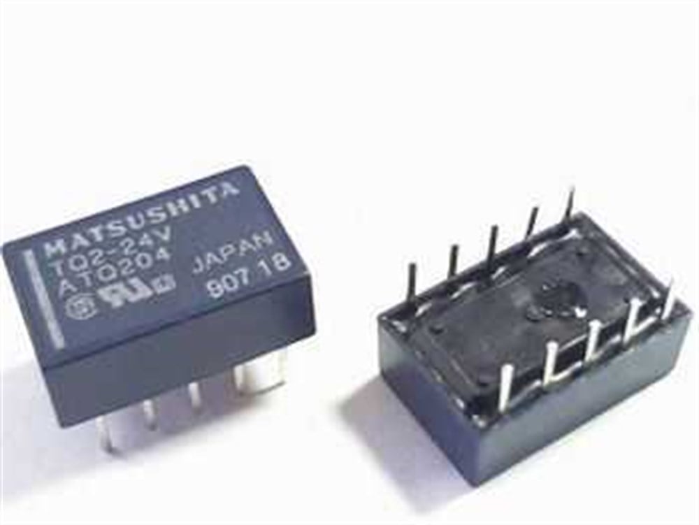 TQ2-24VDC 24VOLT Çift Kontak Çift Bobin Röle
