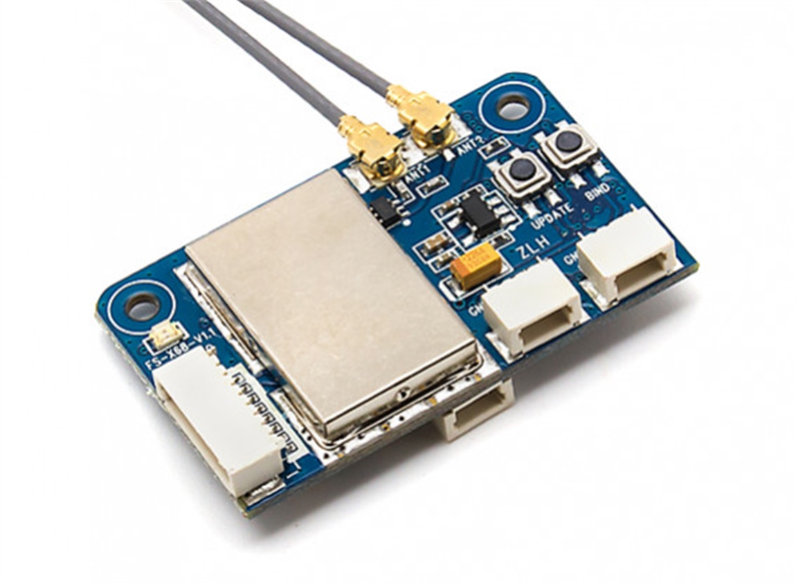 Turnigy X6B PWM/PPM/i-BUS Alıcı 6CH 2.4G AFHDS 2A Telemetri Alıcısı