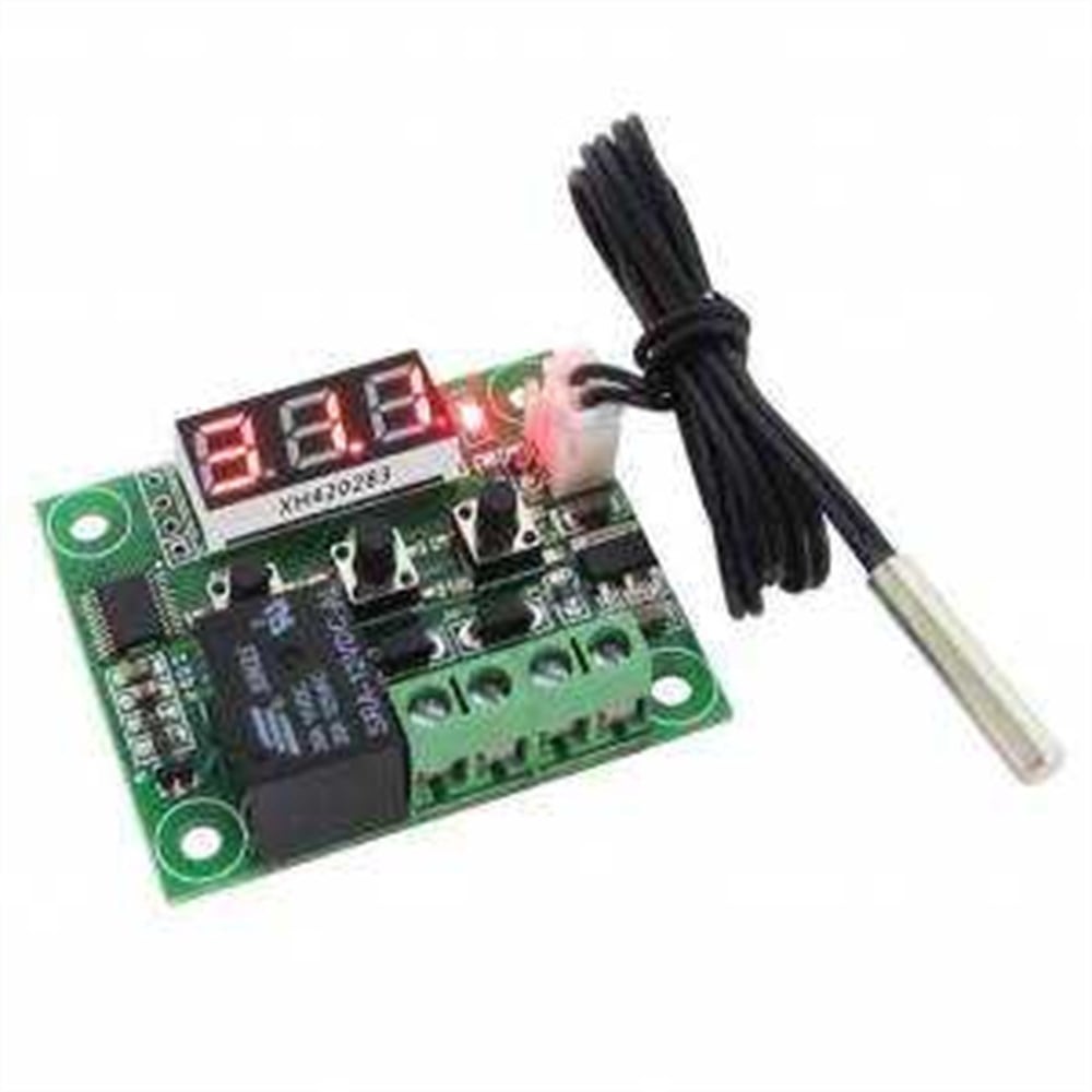W1209 Yüksek Çözünürlü Sıcaklık Kontrol Kartı