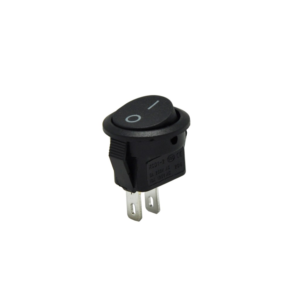 YUVARLAK MİNİ ANAHTAR SİYAH 0-1 2P