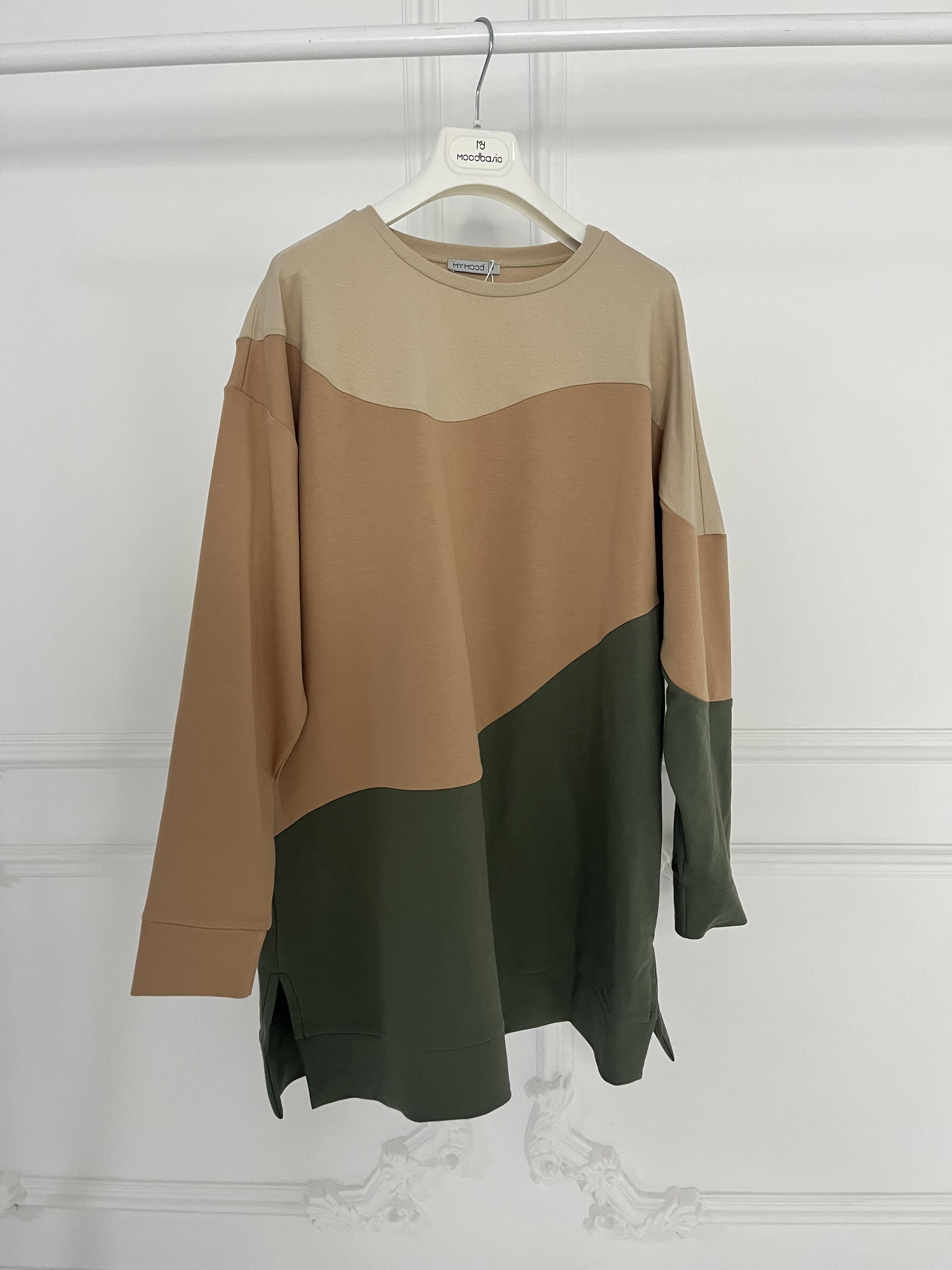 RENK GEÇİŞLİ SWEATSHIRT