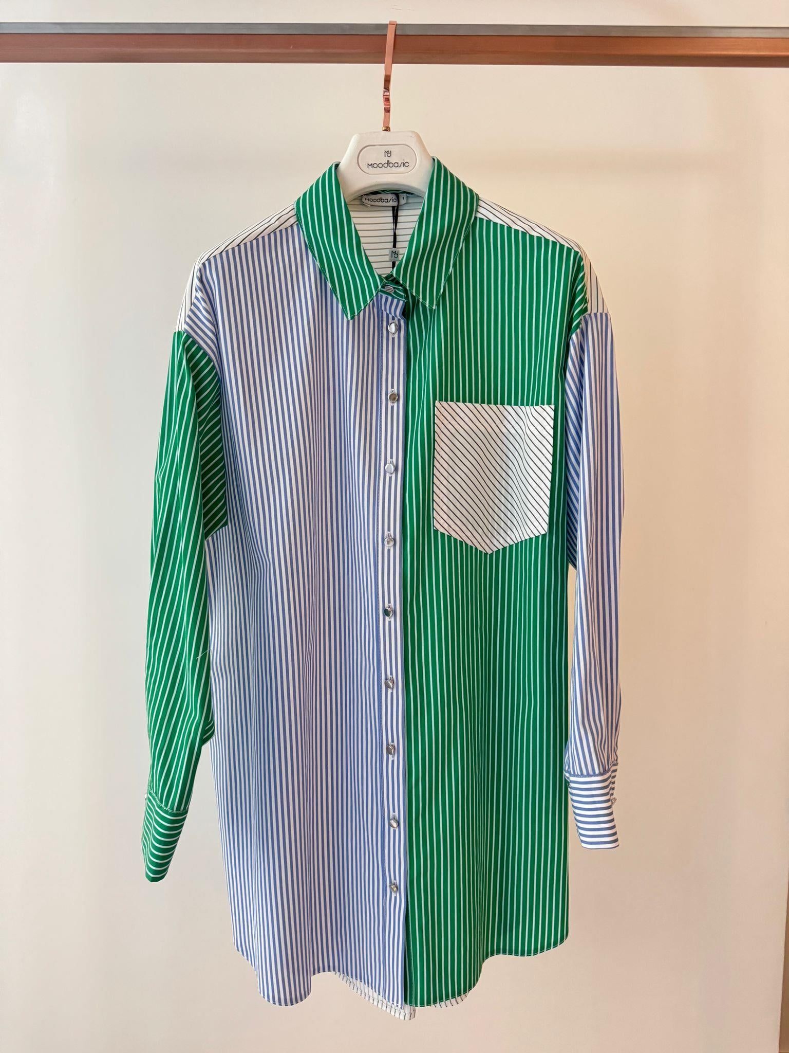 RENKLİ ÇİZGİLİ GÖMLEK