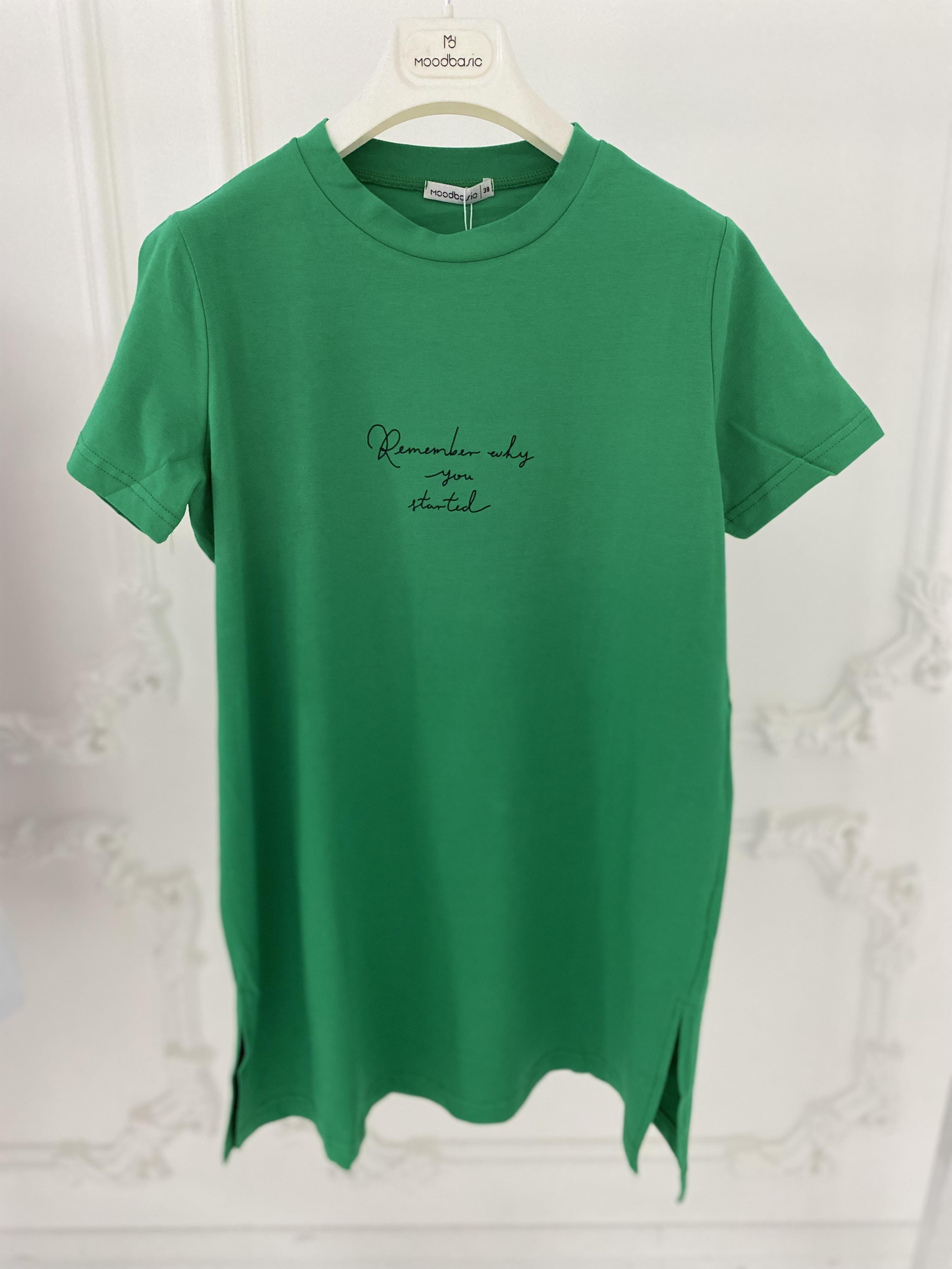 YAZILI BASKILI T-SHIRT