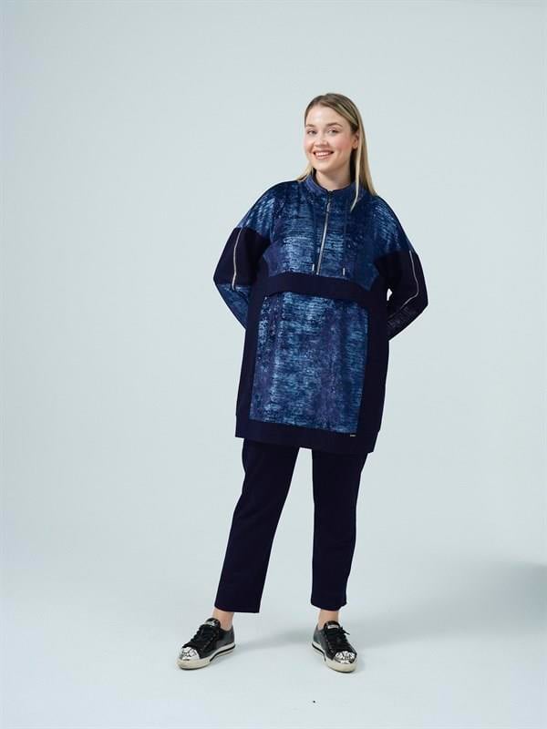 VARAK BASKILI KADİFE TAKIM