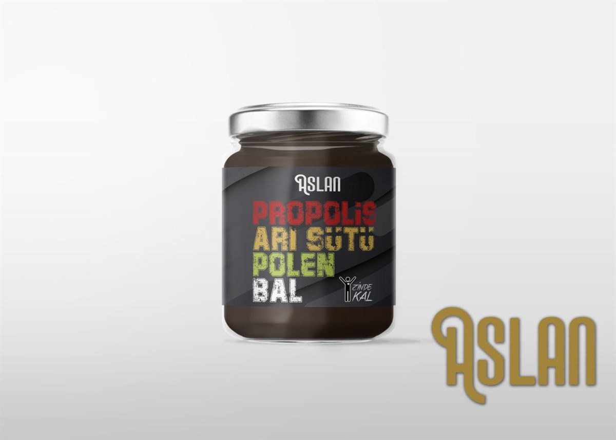 Propolis, Polen, Bal, Arı Sütü 300Gr/Net