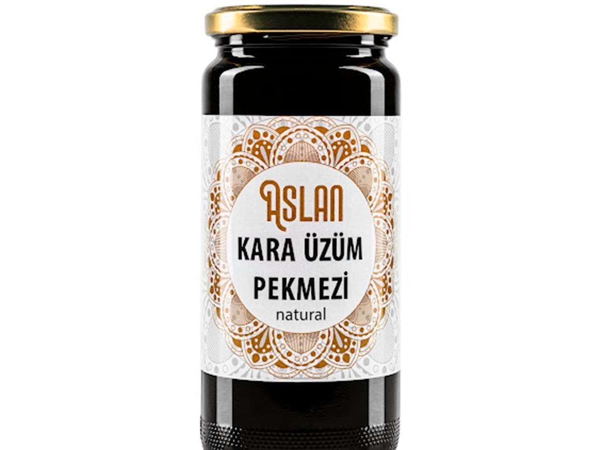Yerli Kara Uzum Pekmezi 600 Gr/NET