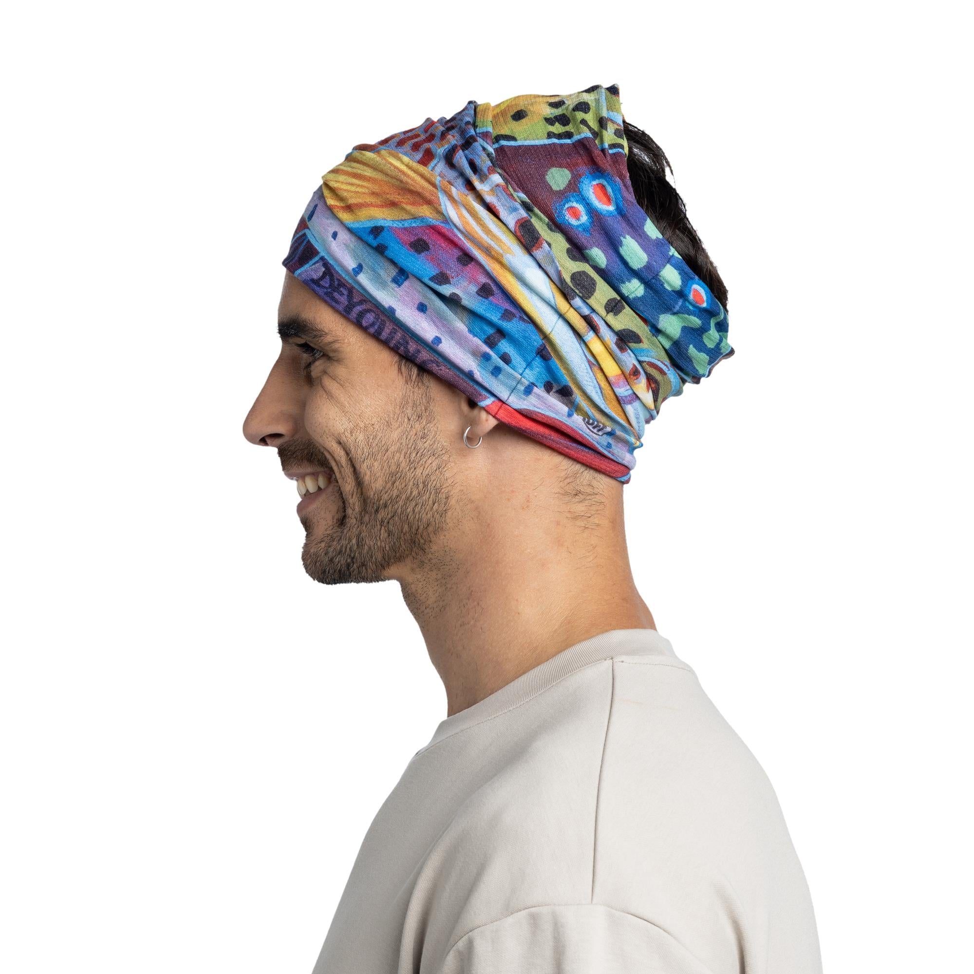 BUFF  COOLNET UV® DEREK DE YOUNG TROUT CONFETTI BOYUNLUK