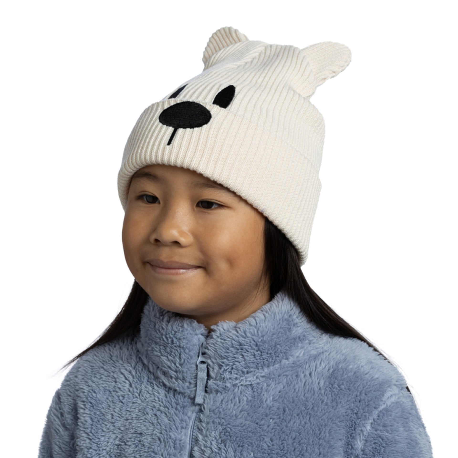 BUFF KNITTED BEANIE FUN POLAR BEAR BERE