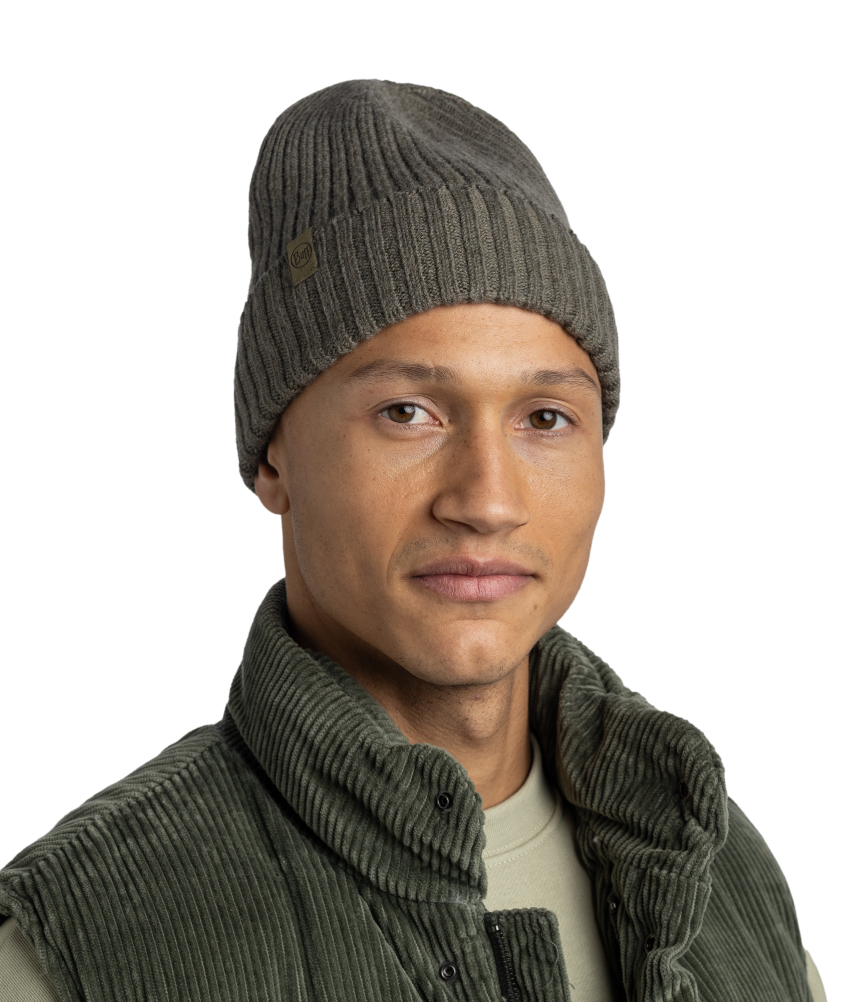 BUFF KNITTED NORVAL BERE