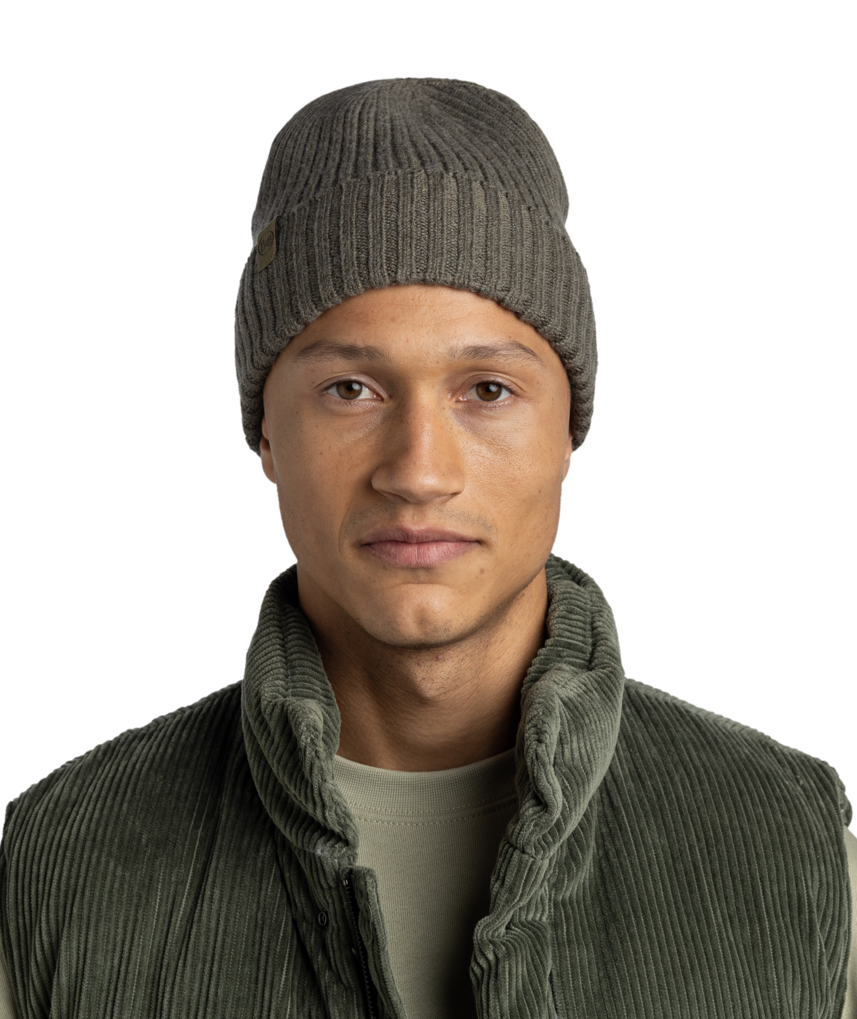 BUFF KNITTED NORVAL BERE