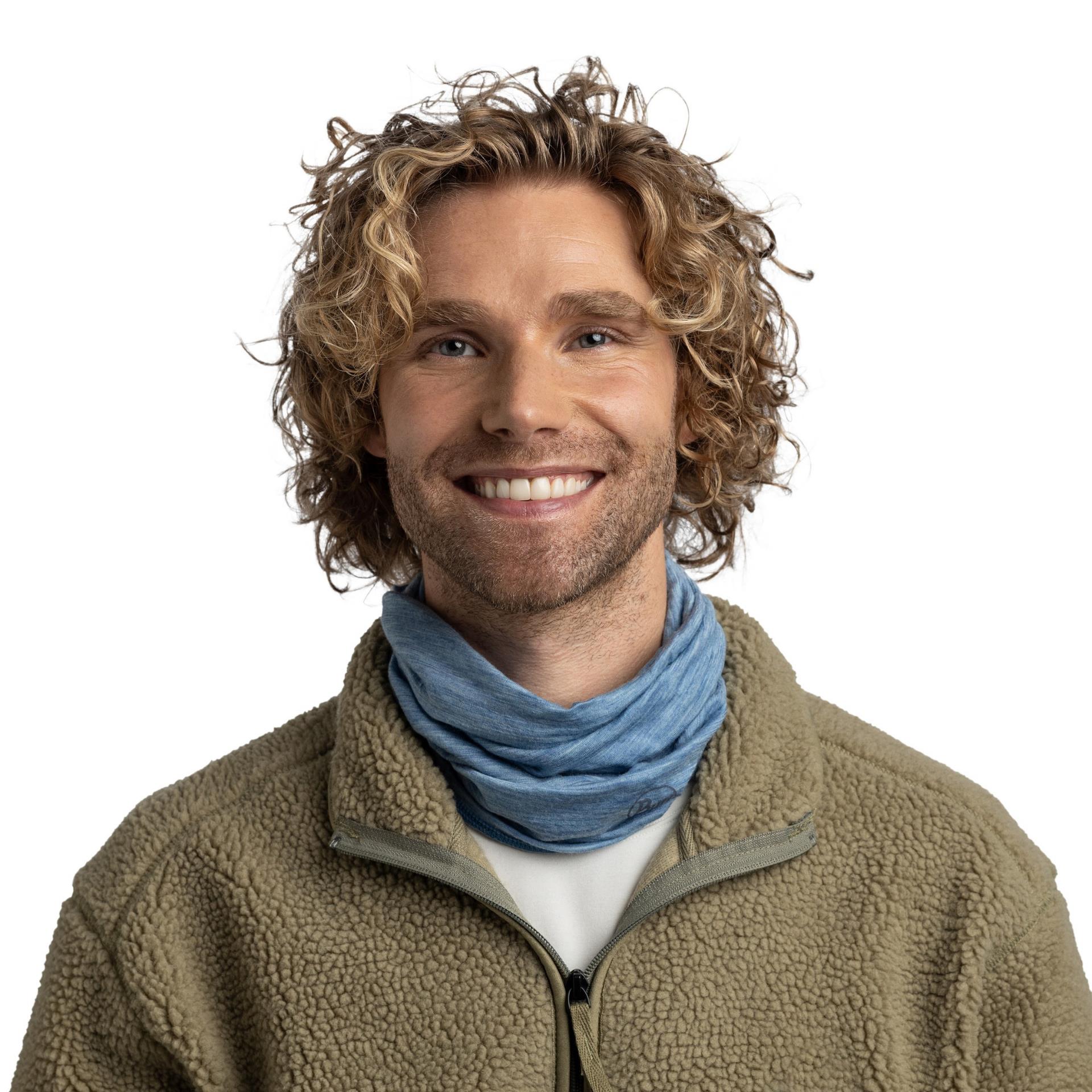 BUFF MERINO LIGHTWEIGHT SOLID BOYUNLUK