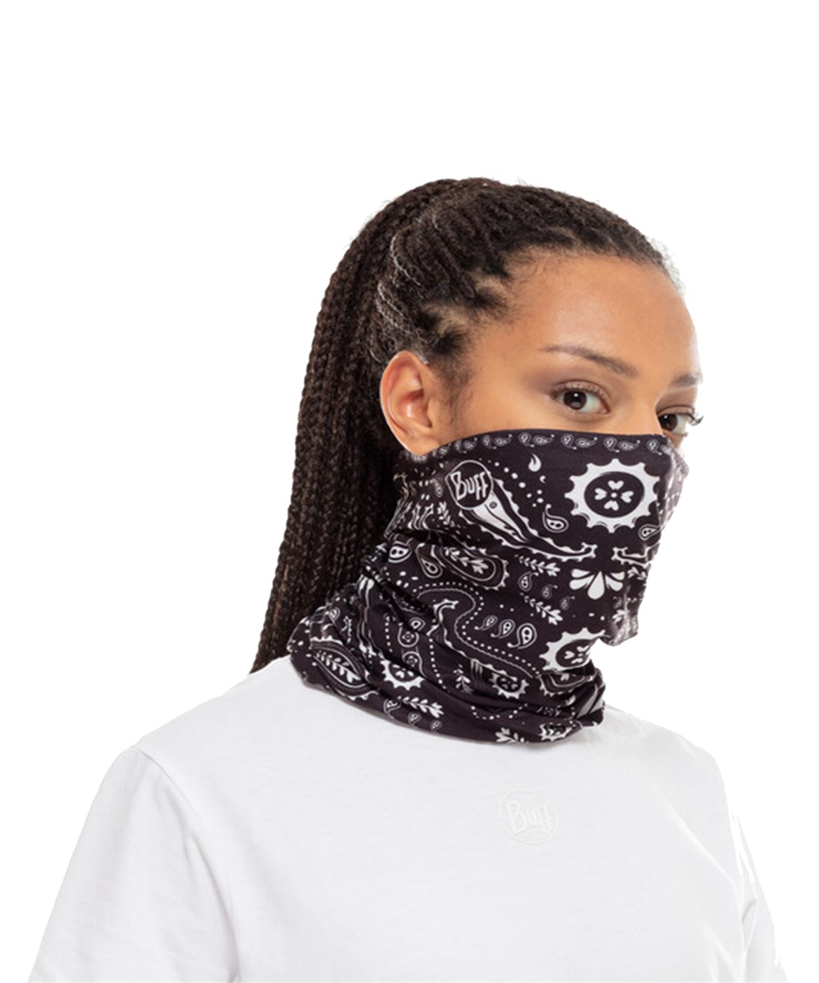 BUFF® ORIGINAL ECOSTRETCH NEW CASHMERE BLACK BOYUNLUK
