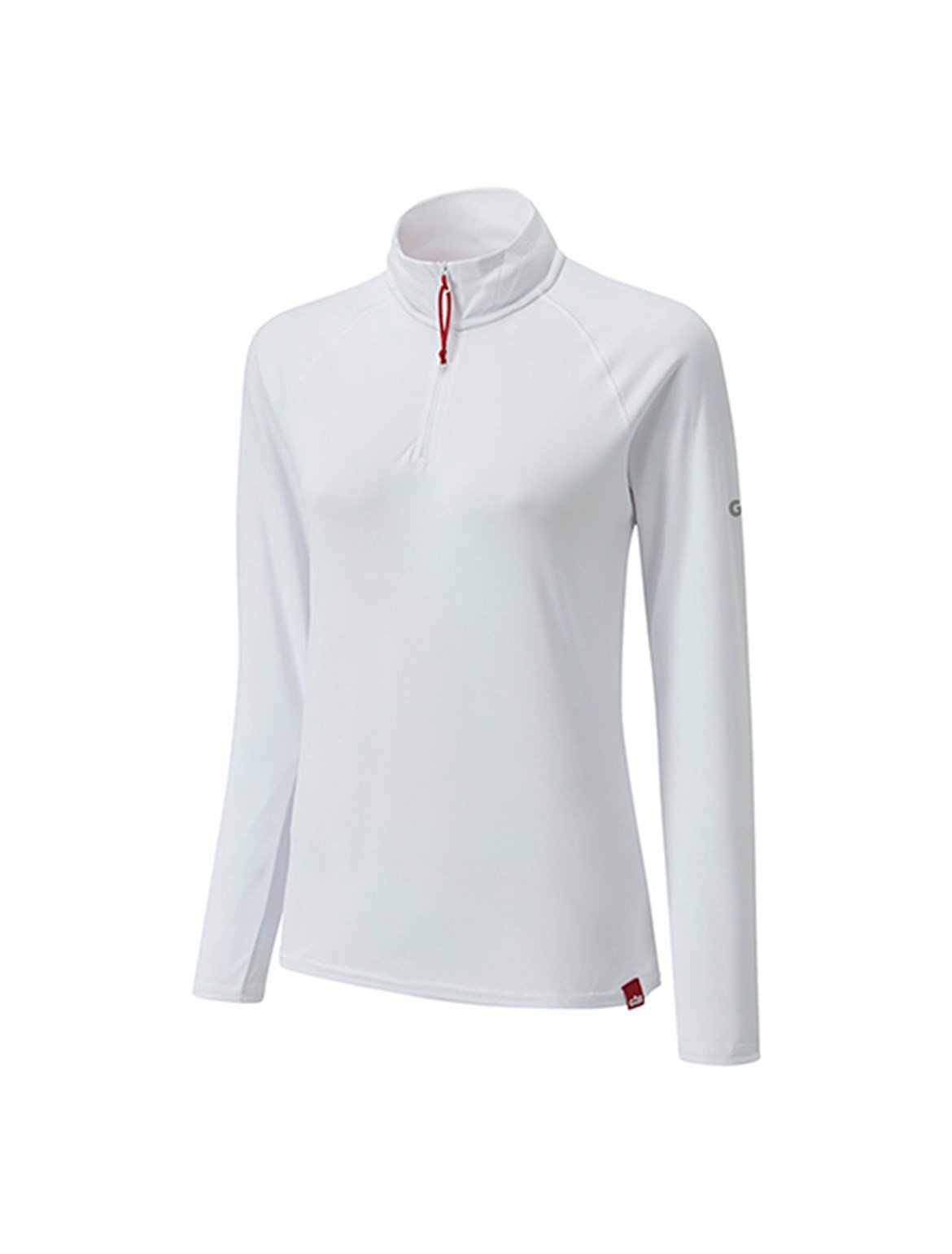 GILL WOMENS UV TEC LONG SLEEVE ZIP TEE