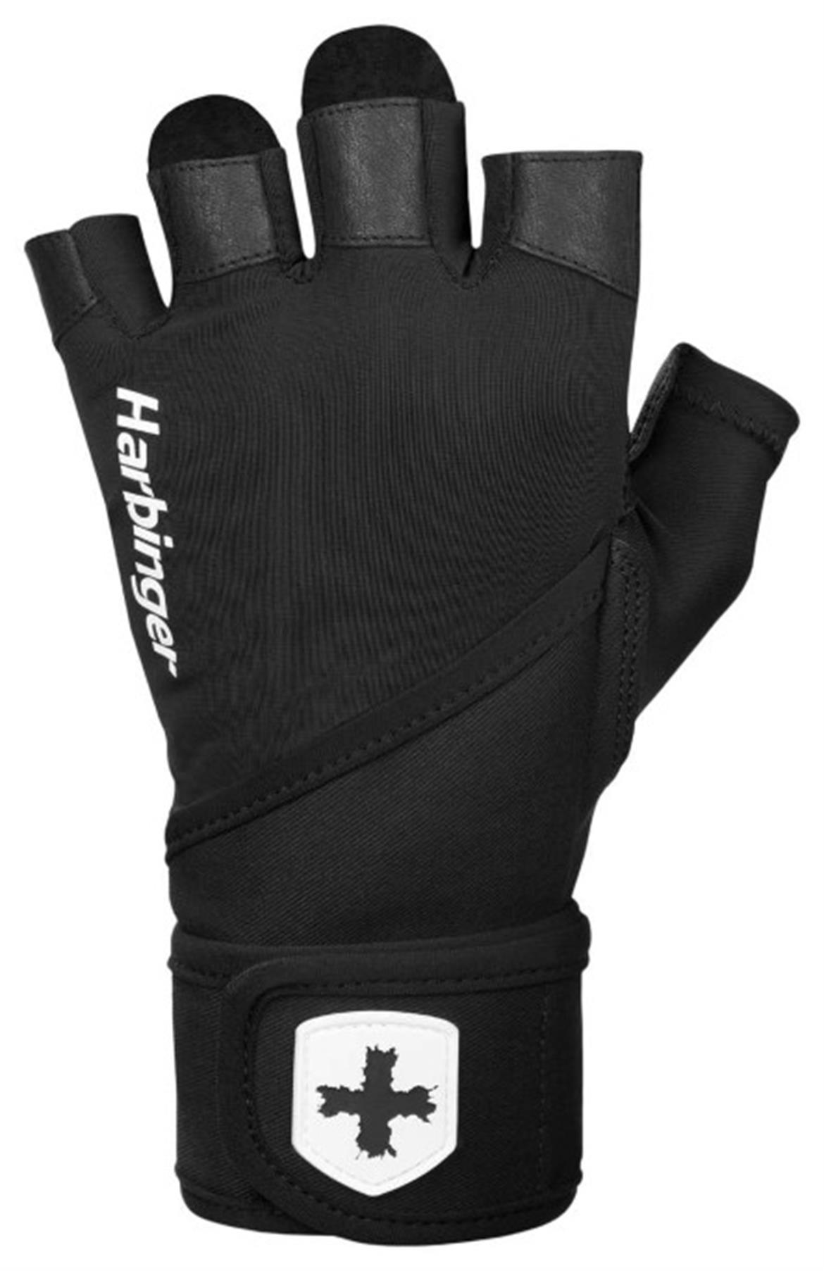 HARBINGER PRO WRISTWRAP GLOVES L